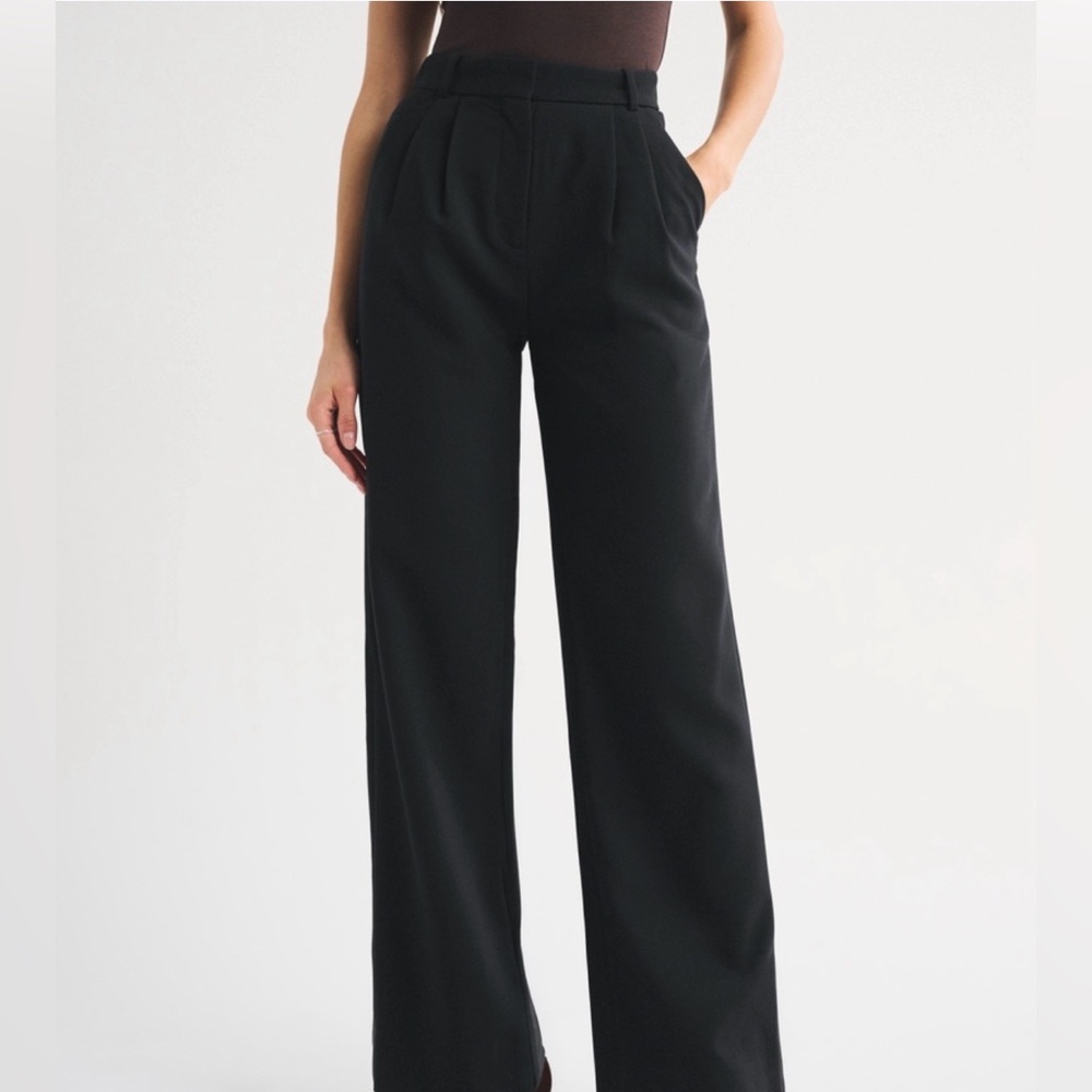 Abercrombie&Fitch Dress Pant Curve love sloane wide leg